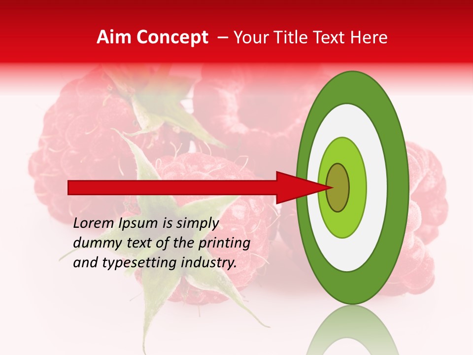 Vegetarian Meal Health PowerPoint Template
