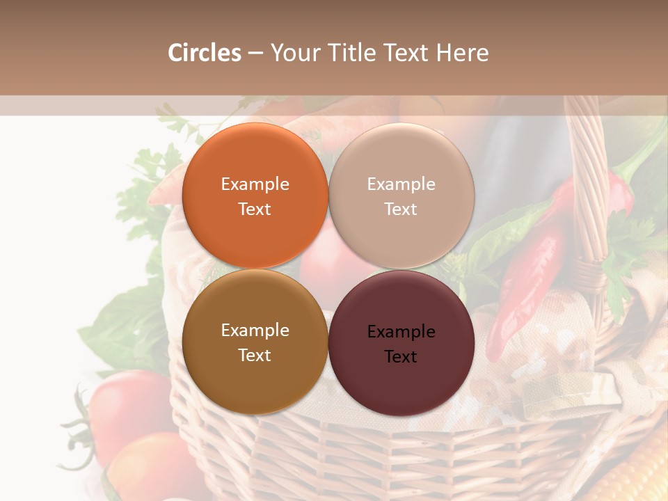 Corn Onion Meal PowerPoint Template