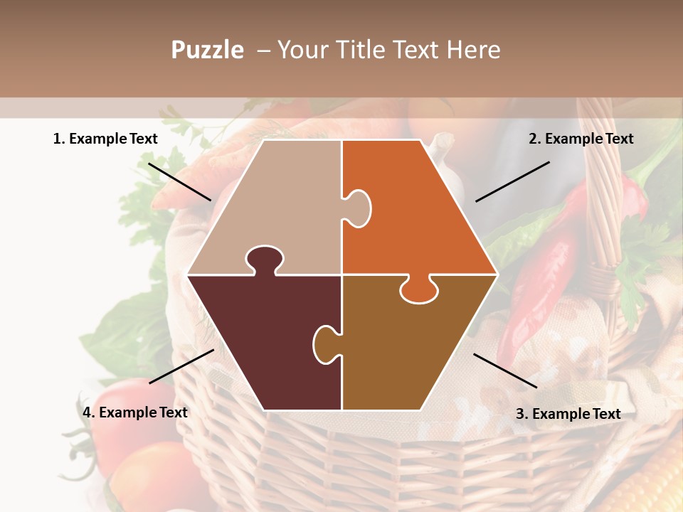 Corn Onion Meal PowerPoint Template