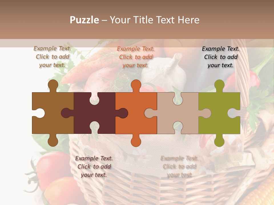 Corn Onion Meal PowerPoint Template