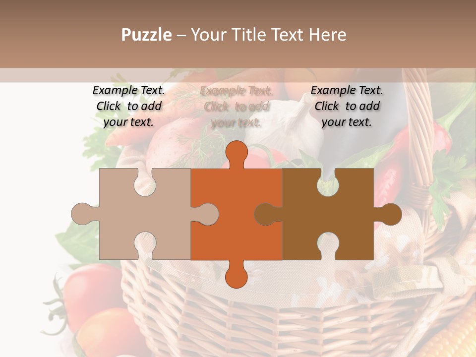 Corn Onion Meal PowerPoint Template