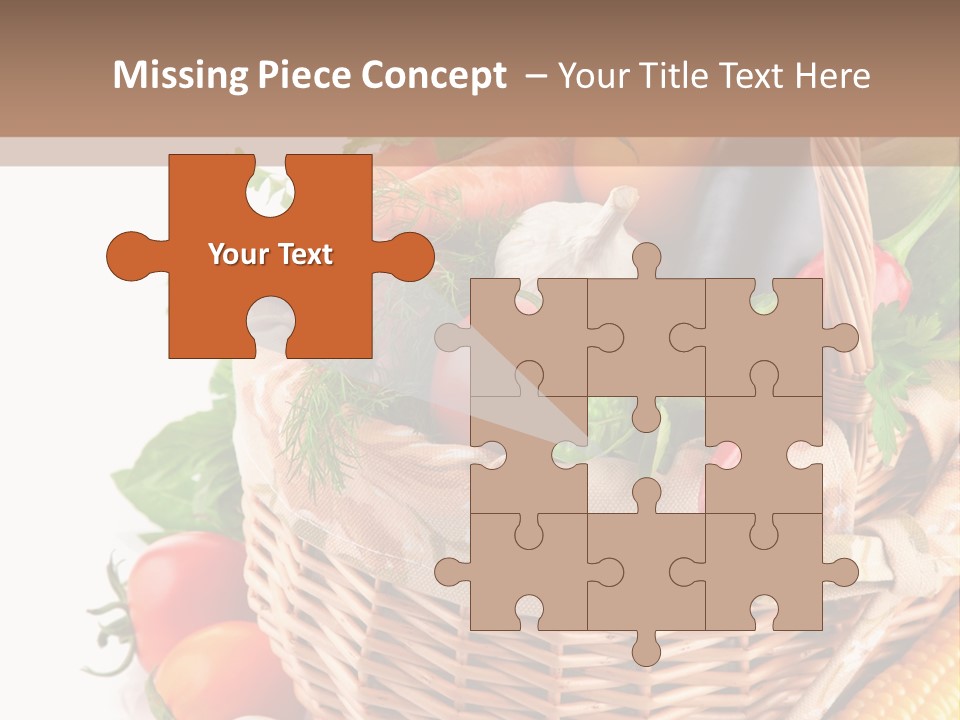 Corn Onion Meal PowerPoint Template