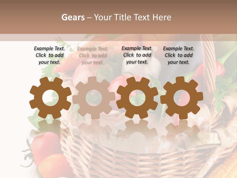 Corn Onion Meal PowerPoint Template