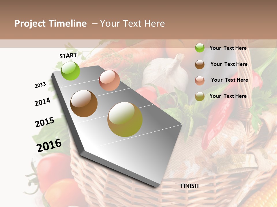 Corn Onion Meal PowerPoint Template