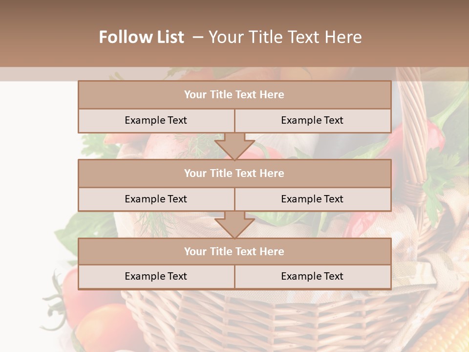 Corn Onion Meal PowerPoint Template