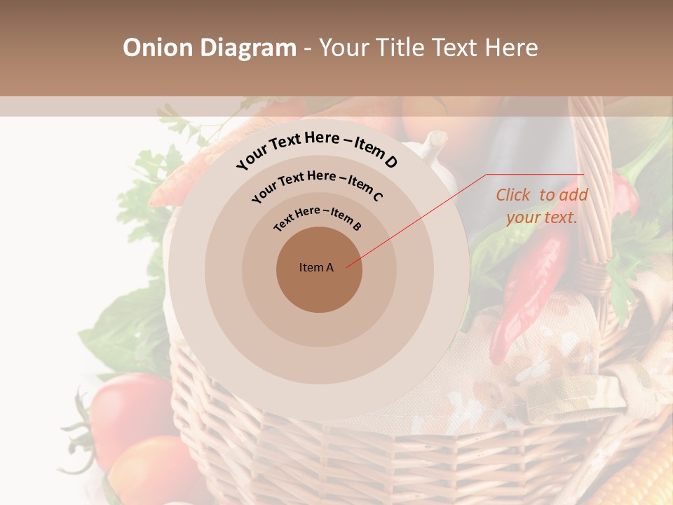 Corn Onion Meal PowerPoint Template