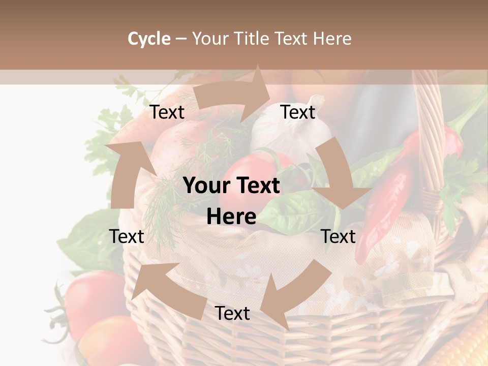 Corn Onion Meal PowerPoint Template