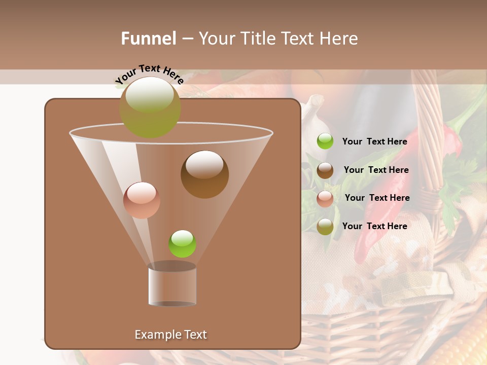 Corn Onion Meal PowerPoint Template