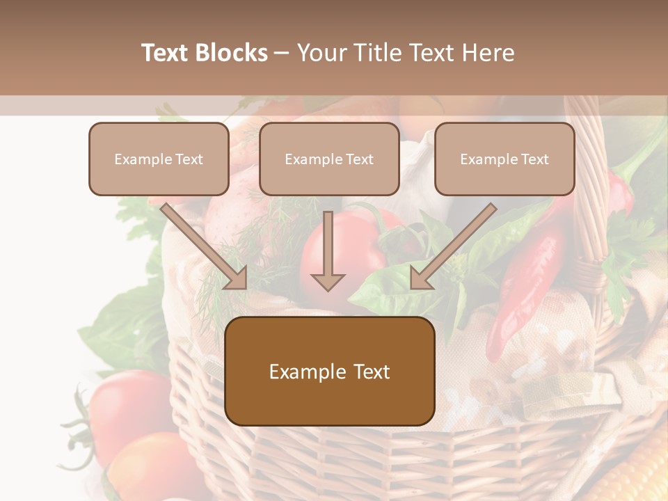 Corn Onion Meal PowerPoint Template