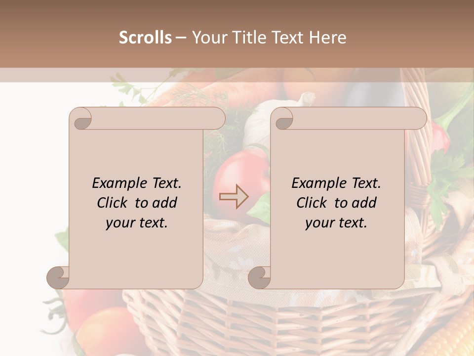 Corn Onion Meal PowerPoint Template