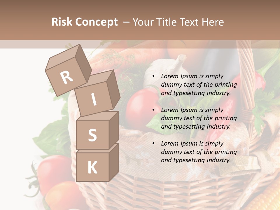 Corn Onion Meal PowerPoint Template