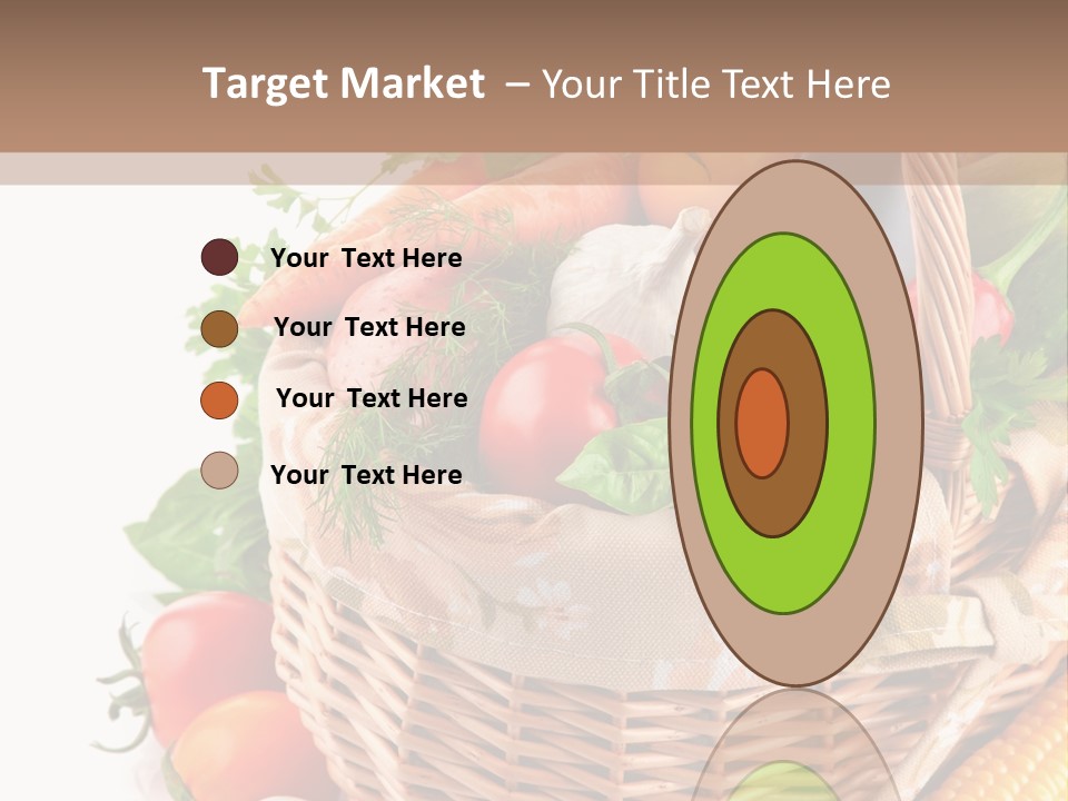 Corn Onion Meal PowerPoint Template