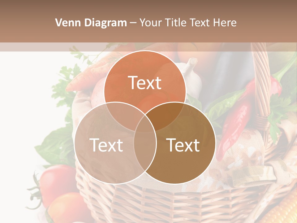 Corn Onion Meal PowerPoint Template