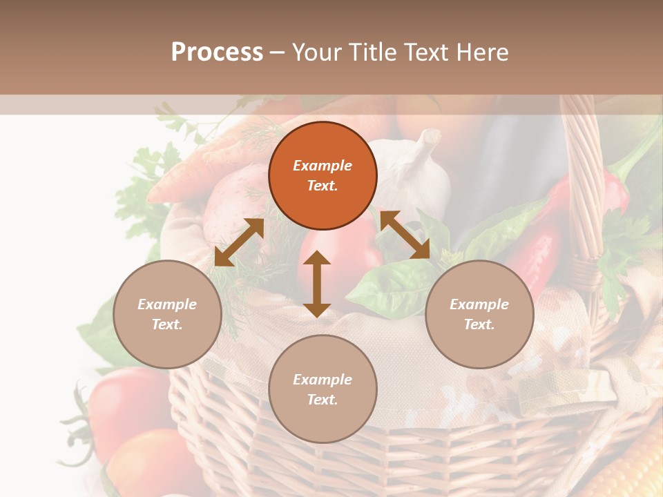 Corn Onion Meal PowerPoint Template