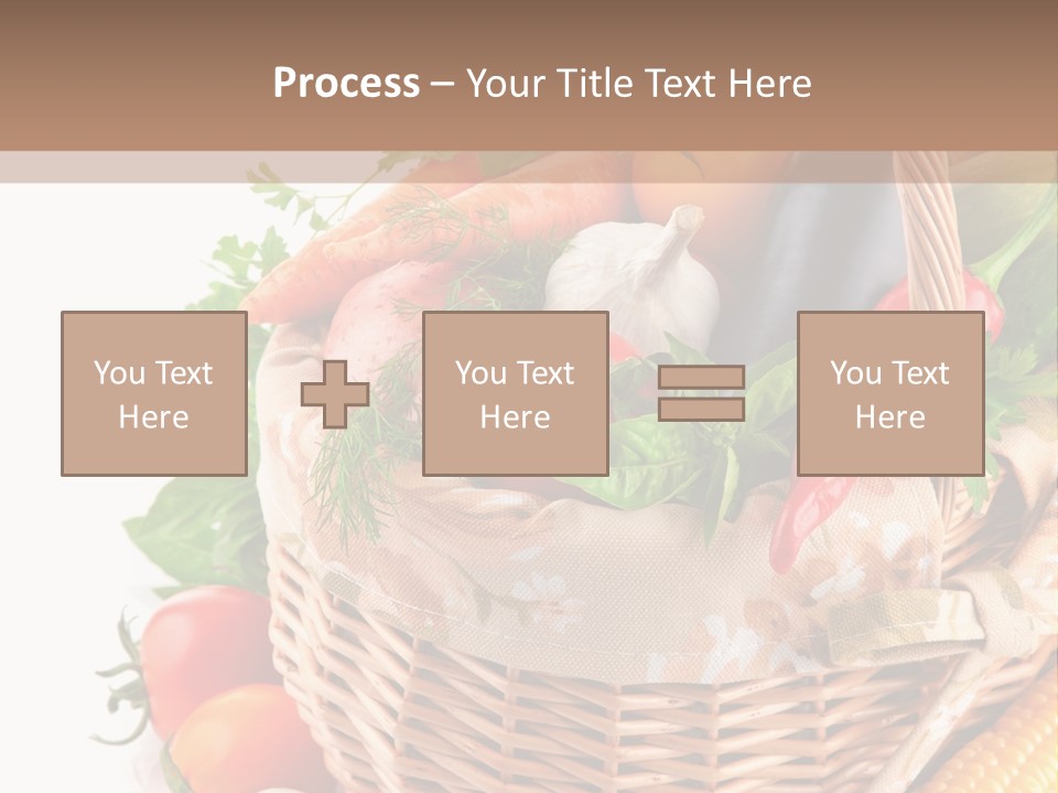 Corn Onion Meal PowerPoint Template