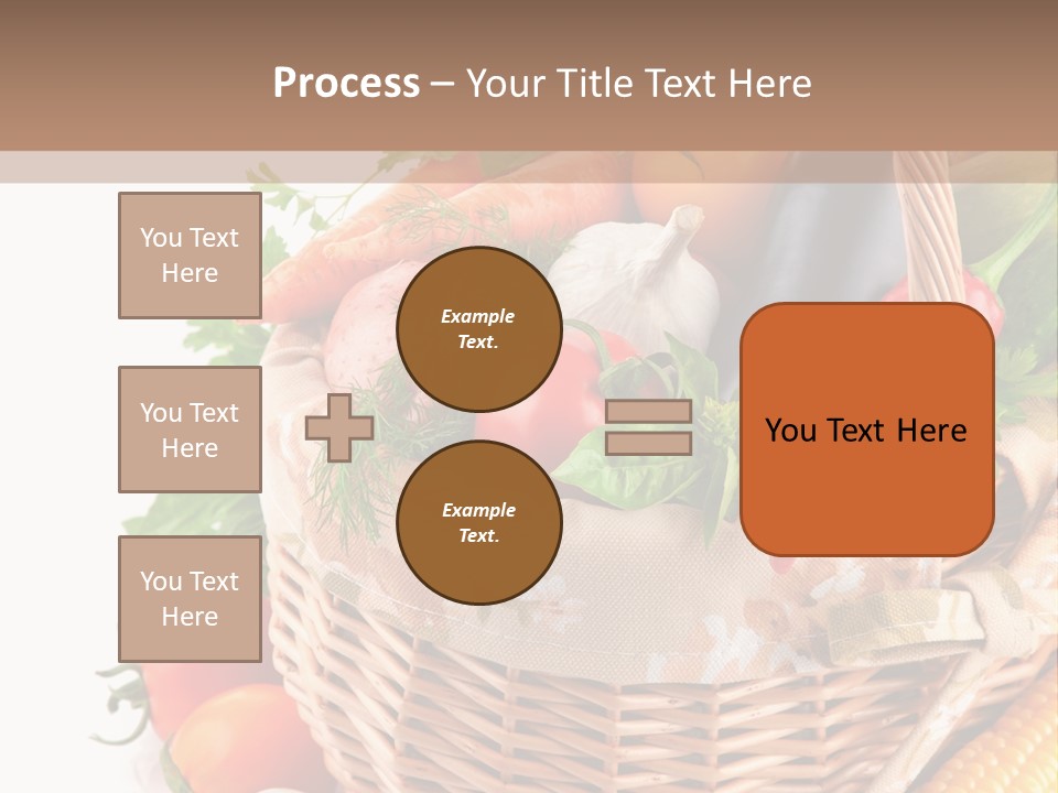 Corn Onion Meal PowerPoint Template