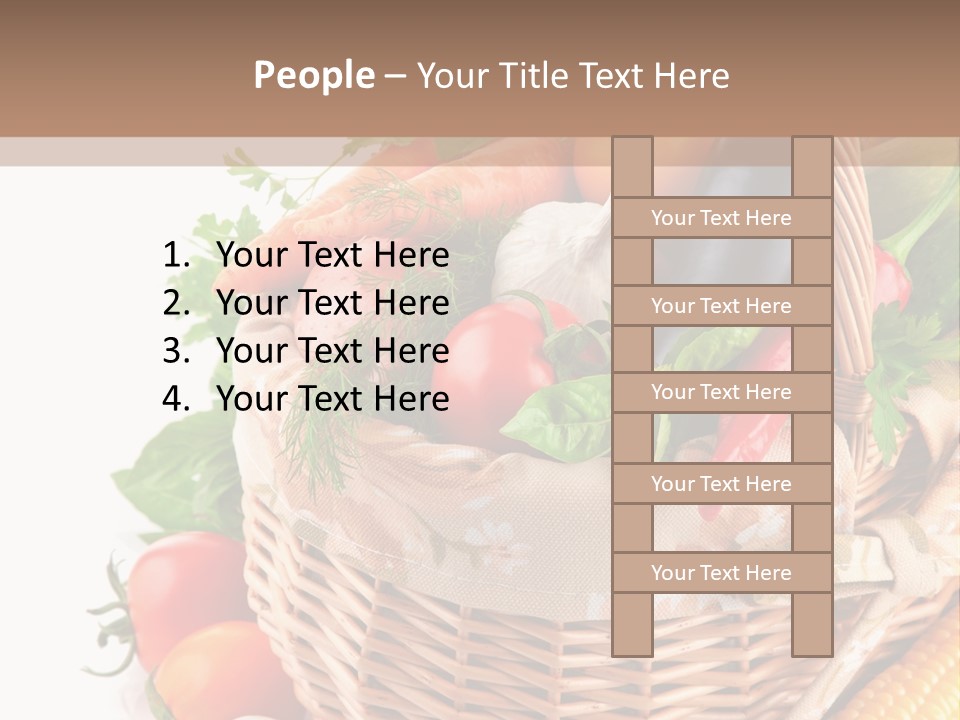 Corn Onion Meal PowerPoint Template