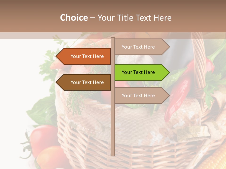 Corn Onion Meal PowerPoint Template