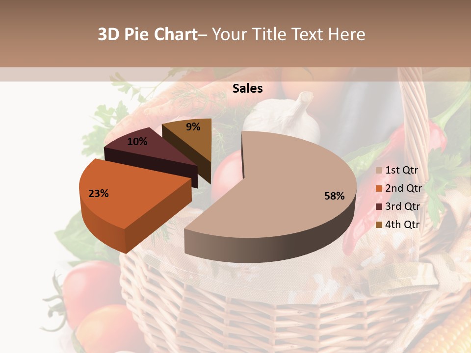 Corn Onion Meal PowerPoint Template