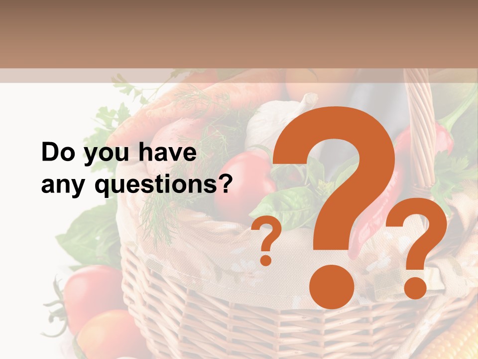 Corn Onion Meal PowerPoint Template