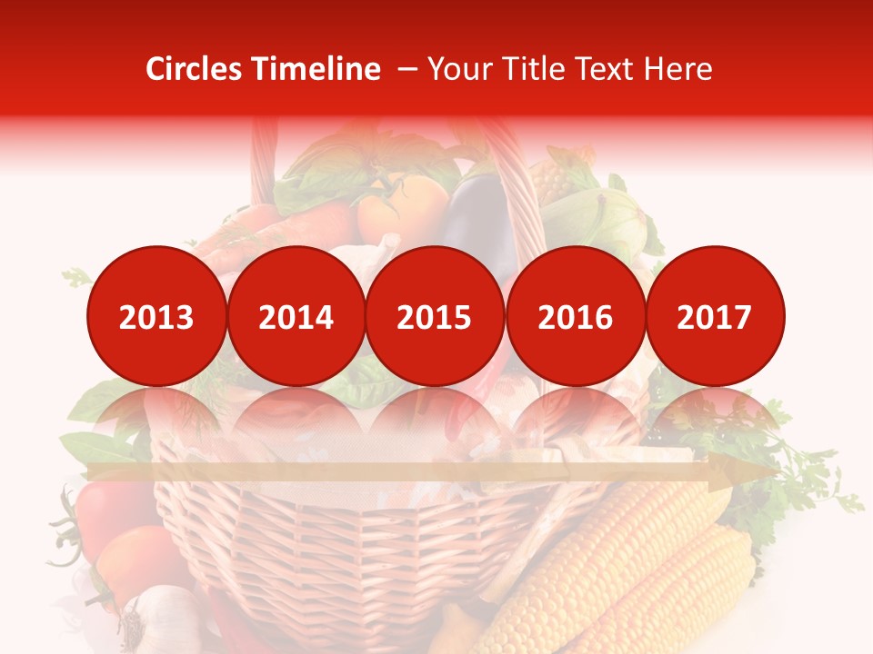 Eggplant Chilli Leaf PowerPoint Template