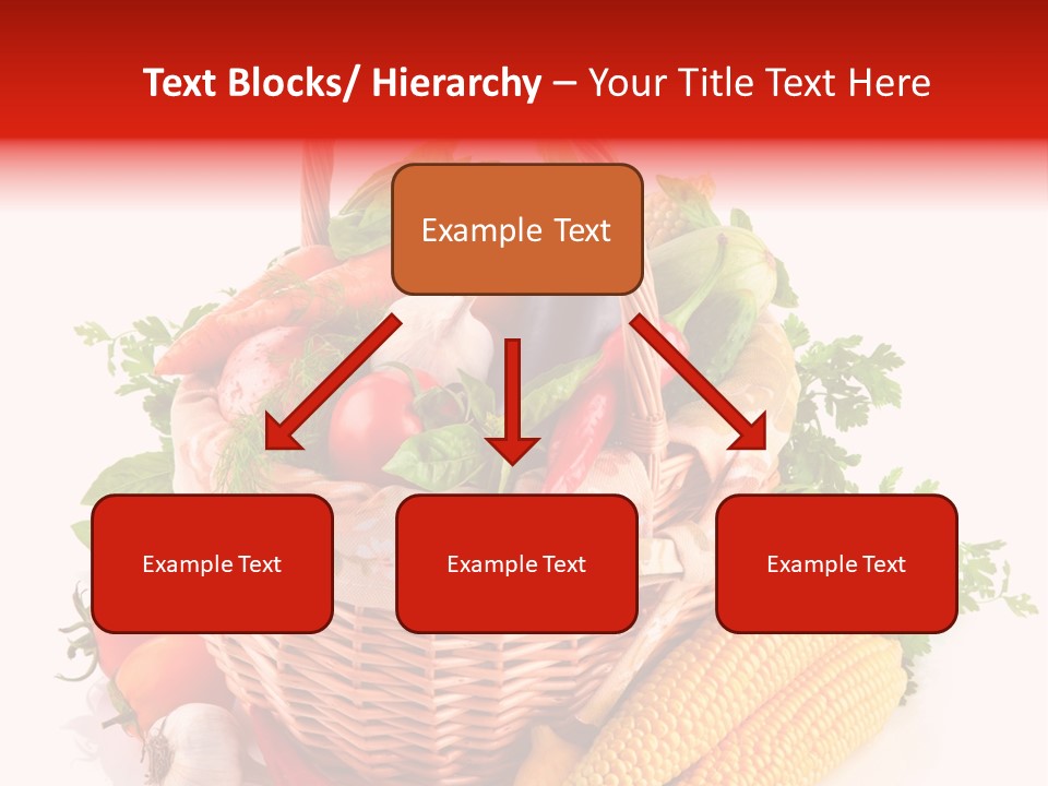 Eggplant Chilli Leaf PowerPoint Template