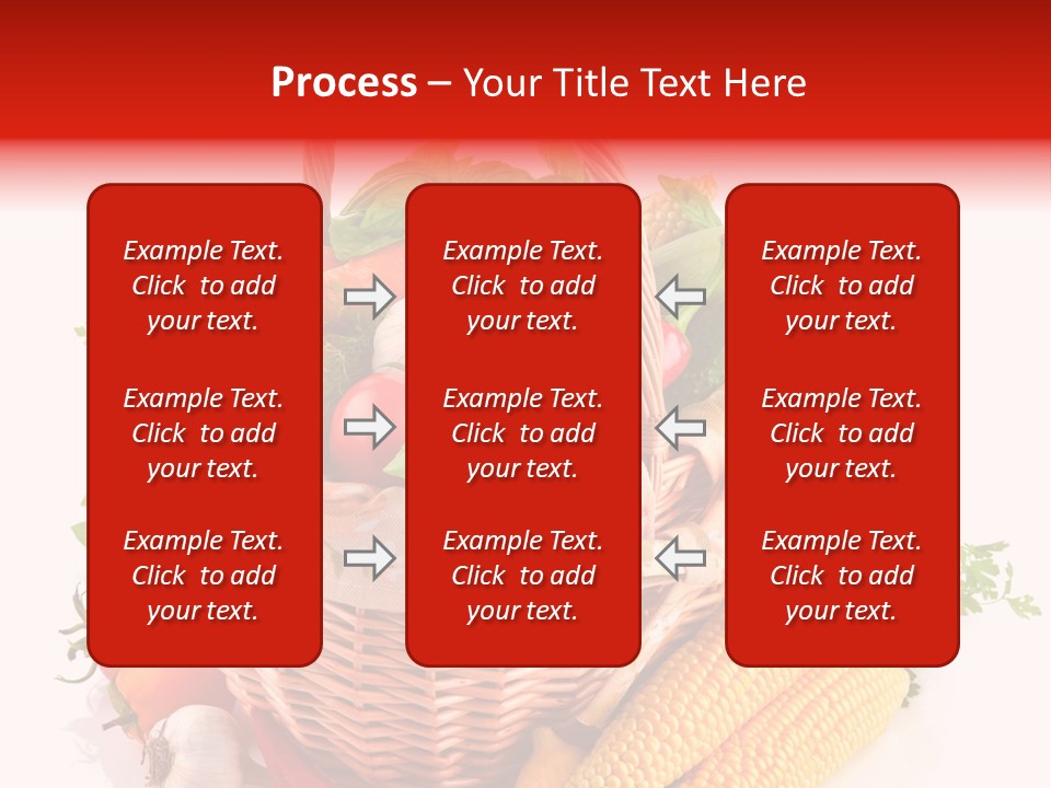 Eggplant Chilli Leaf PowerPoint Template