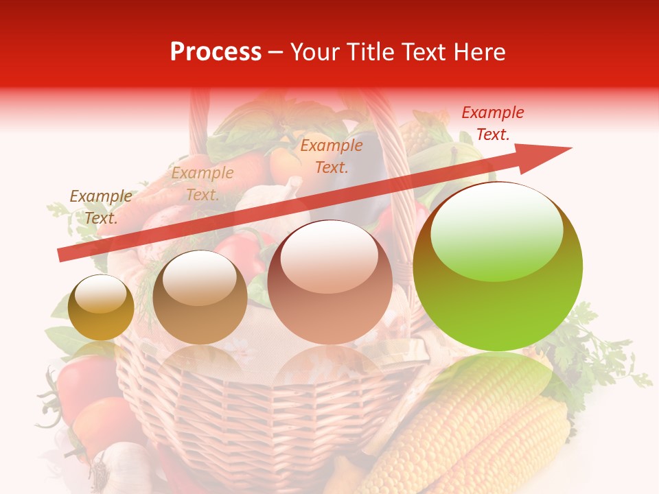 Eggplant Chilli Leaf PowerPoint Template