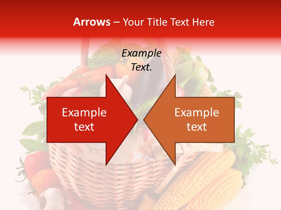 Eggplant Chilli Leaf PowerPoint Template