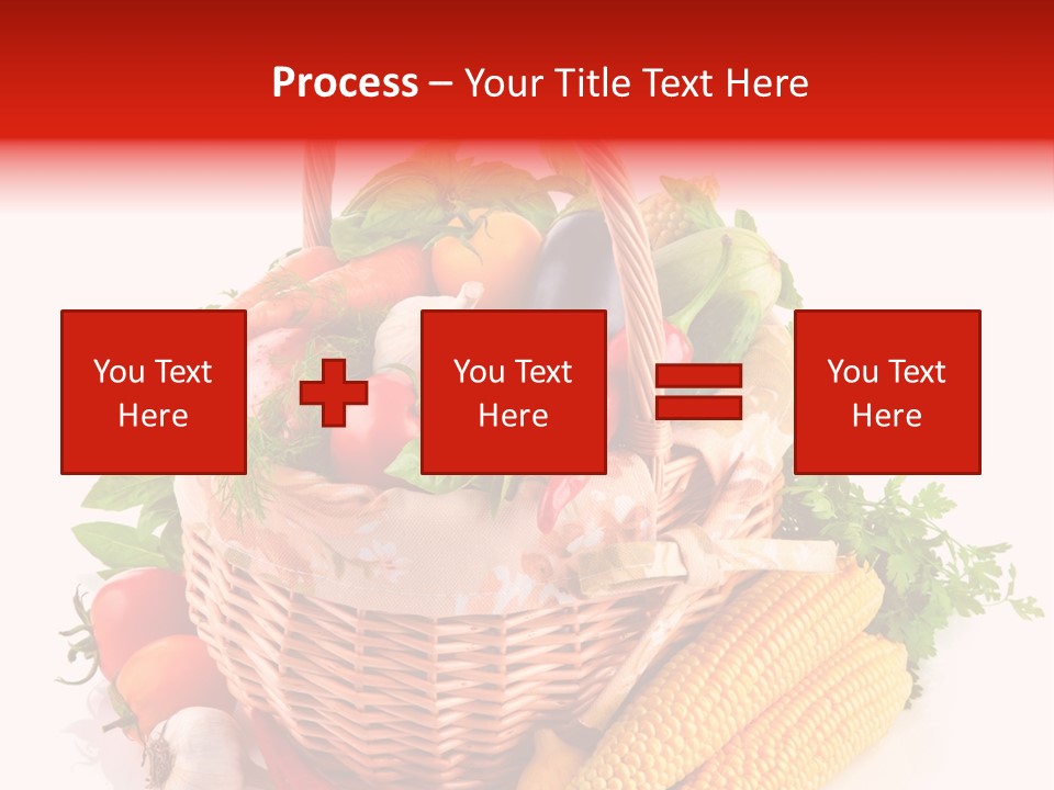 Eggplant Chilli Leaf PowerPoint Template