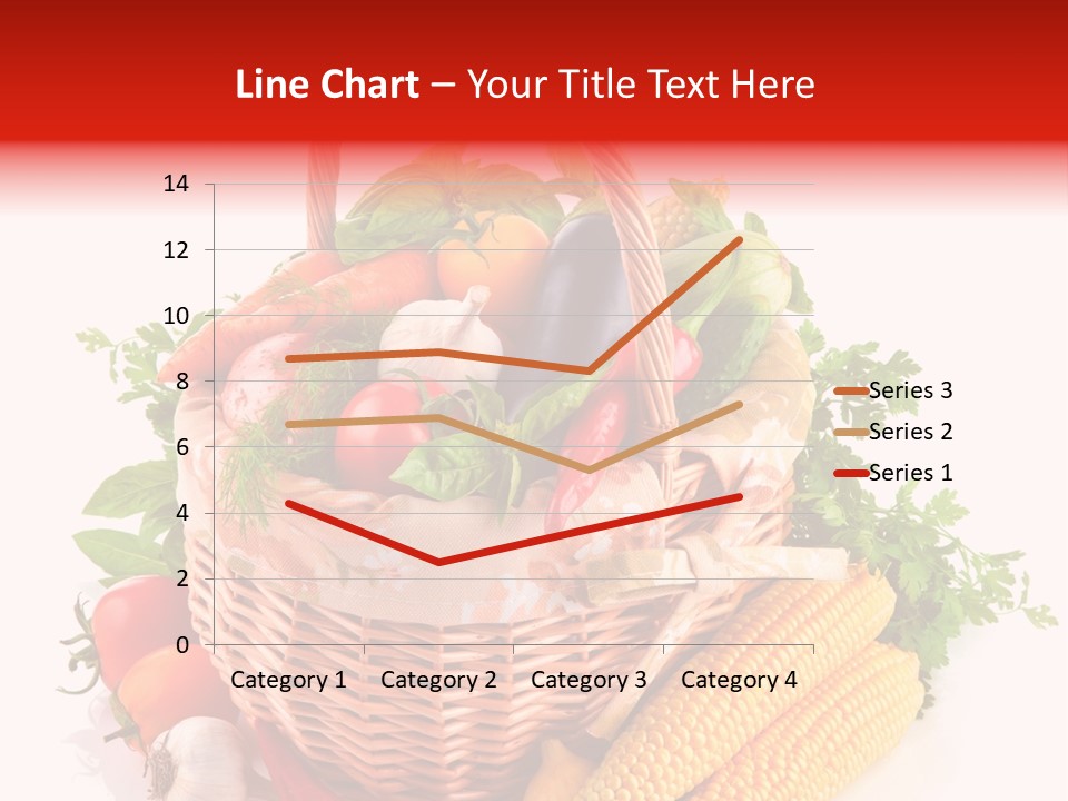 Eggplant Chilli Leaf PowerPoint Template