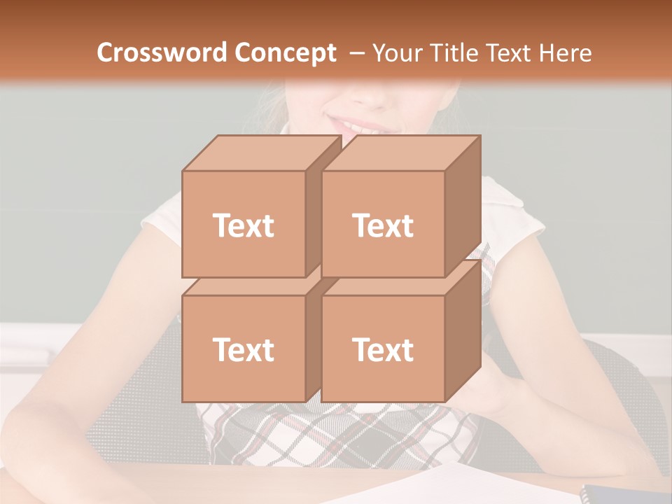 Kid School Lesson PowerPoint Template