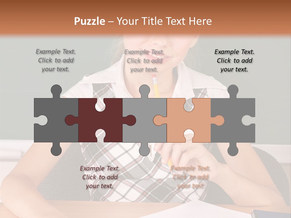 Kid School Lesson PowerPoint Template