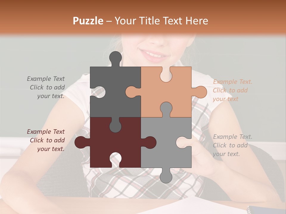 Kid School Lesson PowerPoint Template