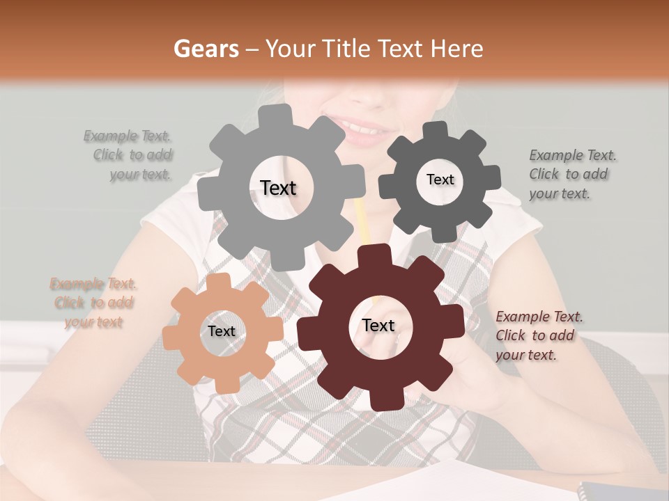 Kid School Lesson PowerPoint Template