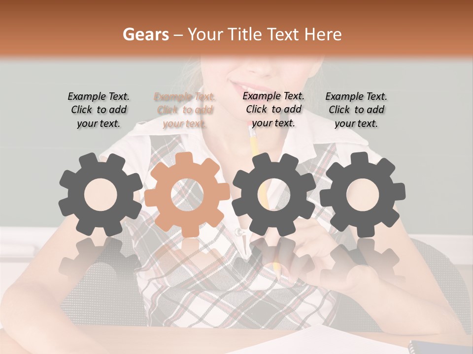 Kid School Lesson PowerPoint Template