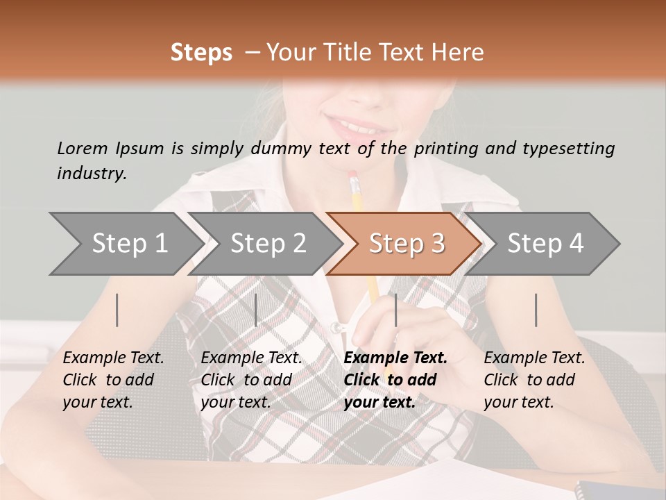 Kid School Lesson PowerPoint Template