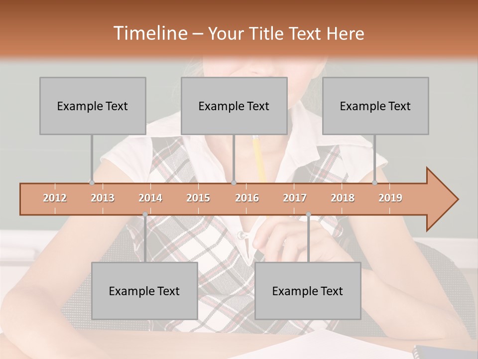 Kid School Lesson PowerPoint Template