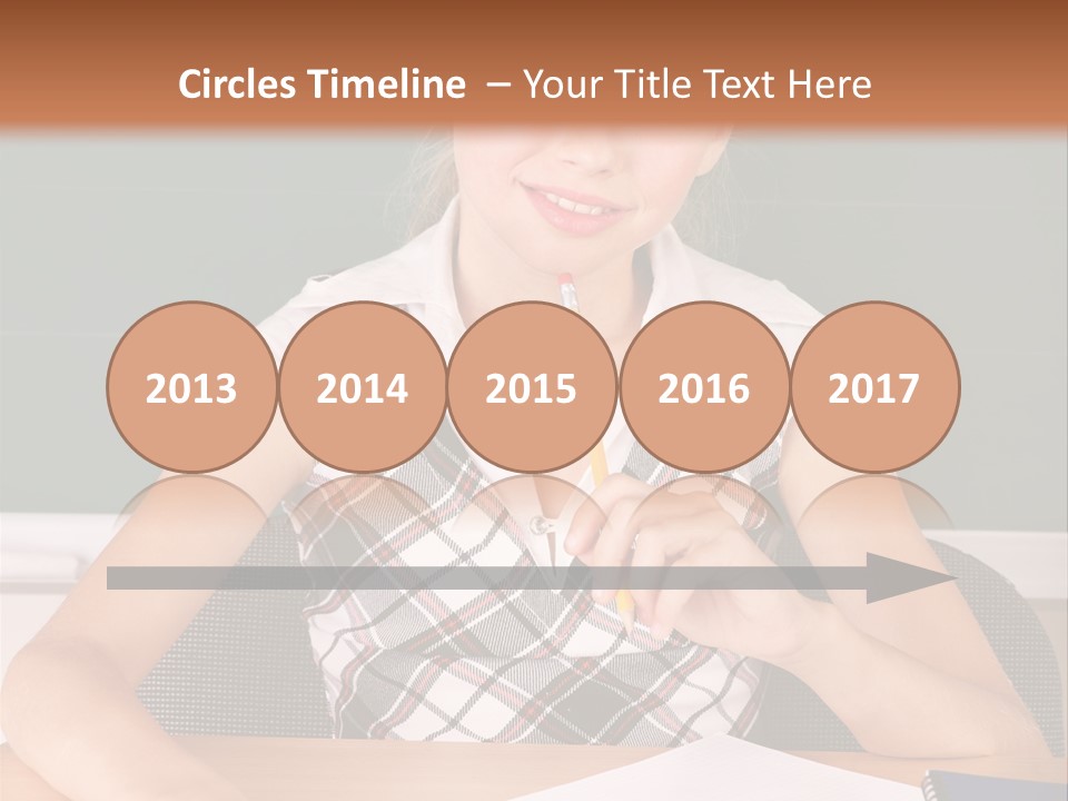 Kid School Lesson PowerPoint Template