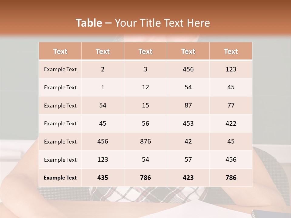 Kid School Lesson PowerPoint Template