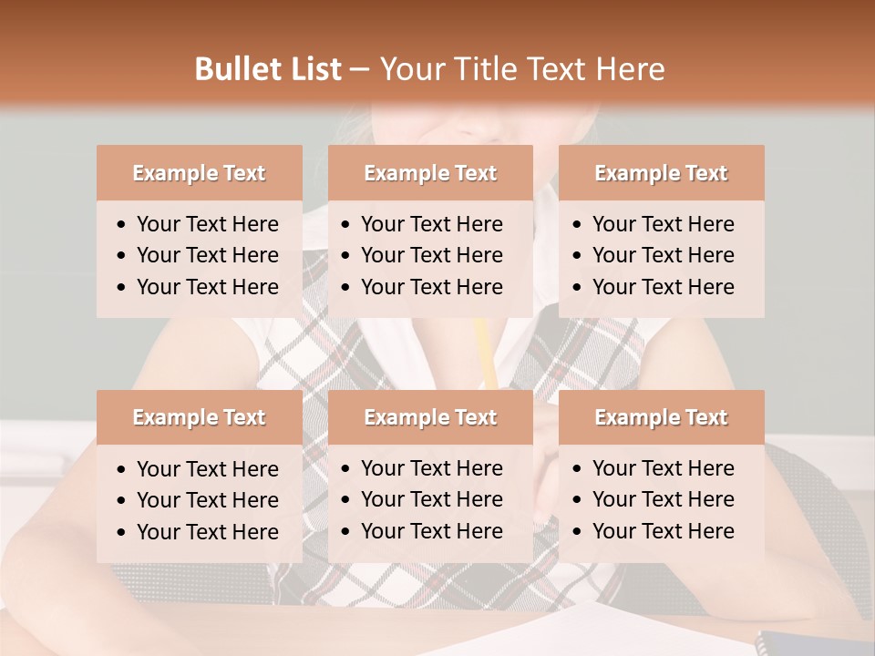 Kid School Lesson PowerPoint Template