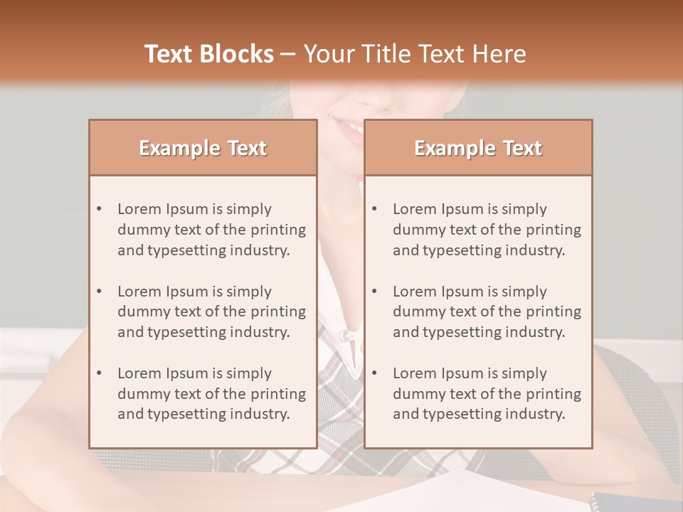 Kid School Lesson PowerPoint Template