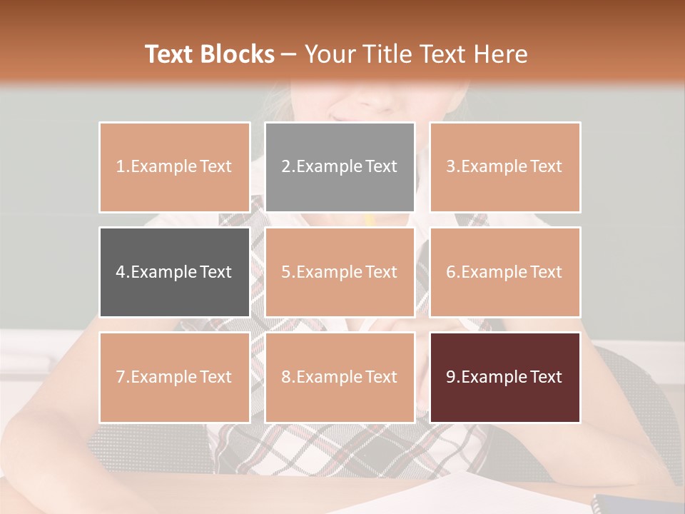 Kid School Lesson PowerPoint Template