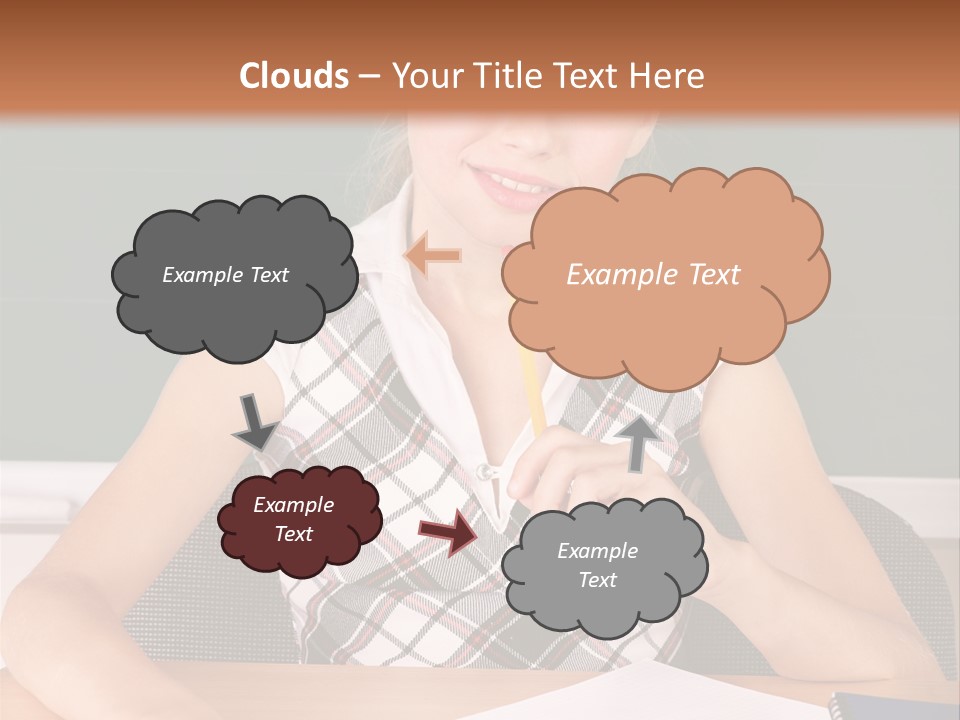 Kid School Lesson PowerPoint Template