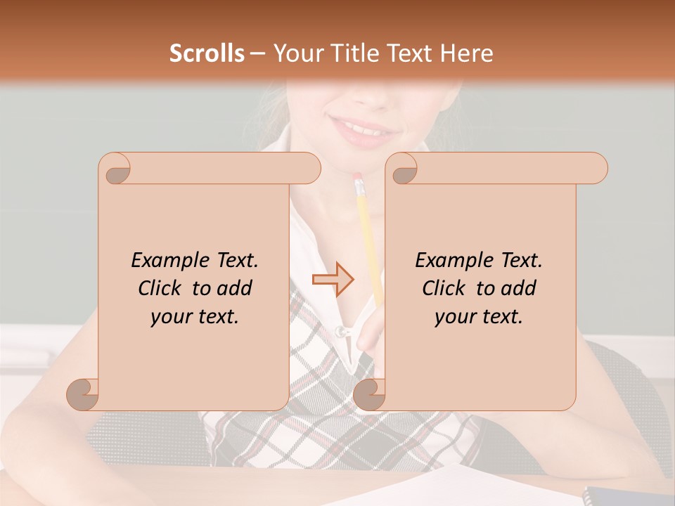 Kid School Lesson PowerPoint Template