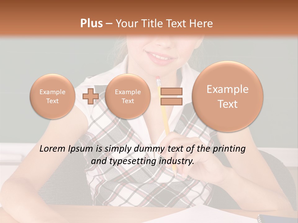 Kid School Lesson PowerPoint Template