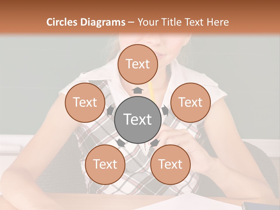 Kid School Lesson PowerPoint Template