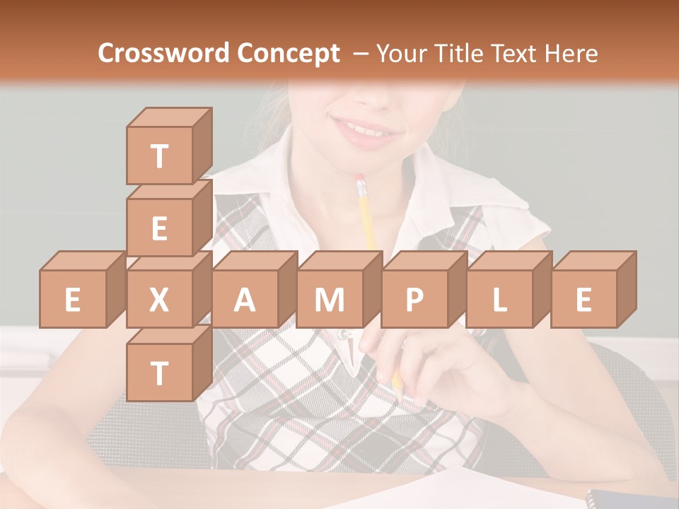 Kid School Lesson PowerPoint Template