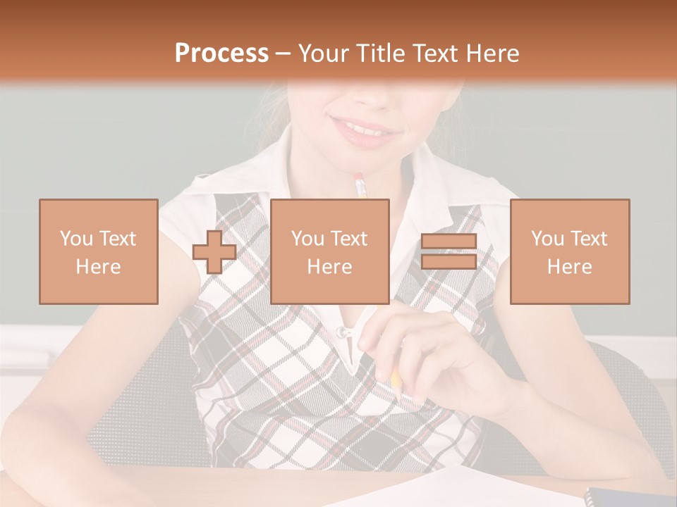 Kid School Lesson PowerPoint Template