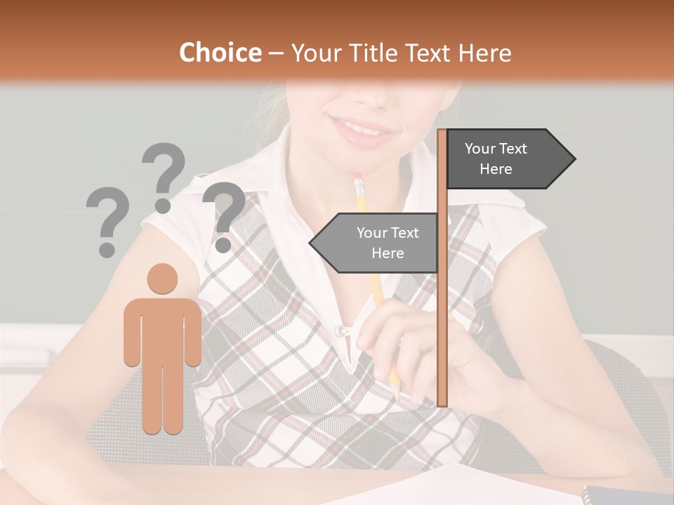 Kid School Lesson PowerPoint Template